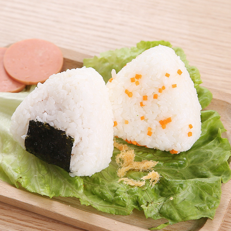 3 vnt / rinkinys sušių formų sušių gaminimo aparatas Onigiri ryžių rutulinis maisto presas trikampis sušių gaminimo aparatas, japoniškas Bento virtuvės prietaisų rinkinys
