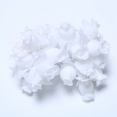 36/72/144 tk Mini kunstlilled siidist roosi lillekimp pulmapeoks kodukaunistuseks DIY pärjaga külalisteraamatu tarvikud