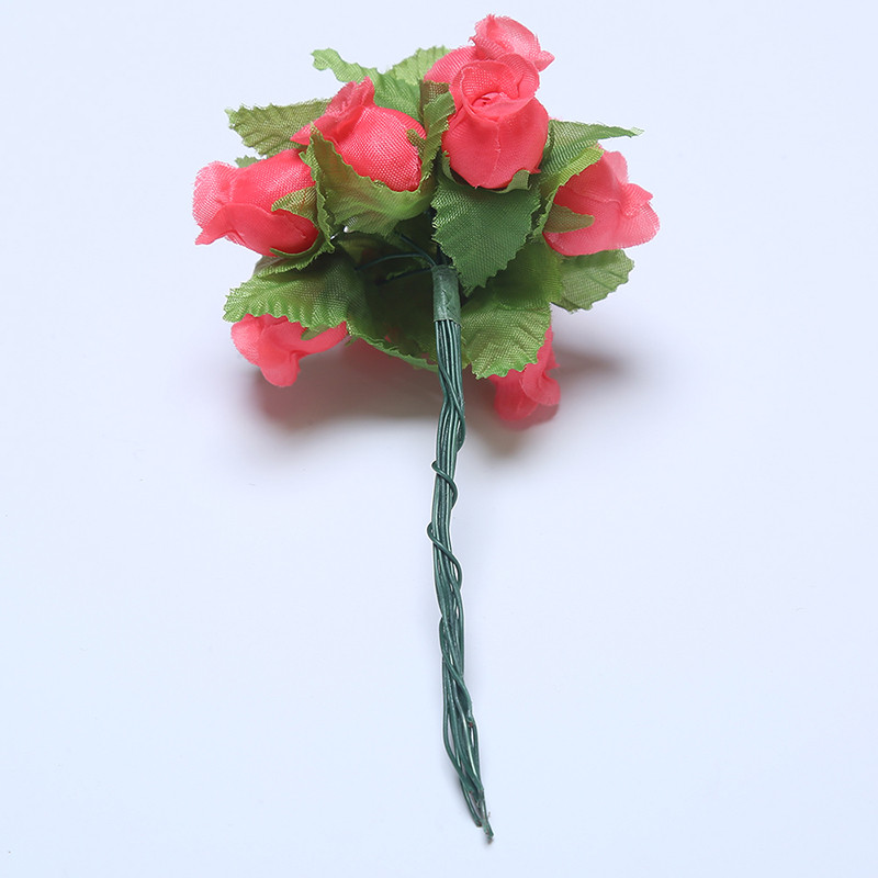 36/72/144 tk Mini kunstlilled siidist roosi lillekimp pulmapeoks kodukaunistuseks DIY pärjaga külalisteraamatu tarvikud