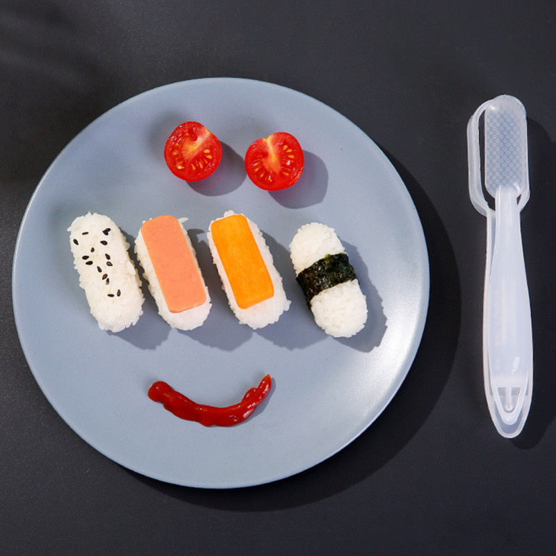 1 vnt. Nigiri sušio formelės Onigiri ryžių sušių gamintojas Karinis laivas sušių formelės Bento ovalios ryžių gamybos pusryčių virtuvės įrankiai Lengvas sušių rinkinys