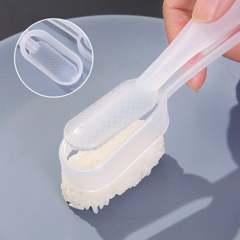 1 vnt. Nigiri sušio formelės Onigiri ryžių sušių gamintojas Karinis laivas sušių formelės Bento ovalios ryžių gamybos pusryčių virtuvės įrankiai Lengvas sušių rinkinys