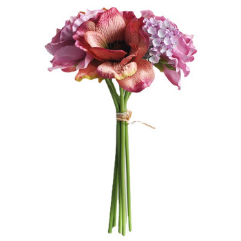 Τεχνητά λουλούδια παιώνια λουλούδια διακόσμηση γάμου μπουκέτα χεριών διακόσμησης σαλονιού στο σπίτι φωτογραφία σκηνικά ψεύτικα λουλούδια
