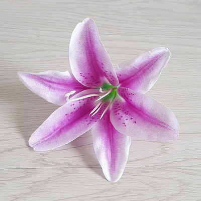 10 tk/partii 13 cm kunstlik liilia pungad pulmakaunistus võltsliilia lillepea 8 värvi Kodu DIY kaunistus peotarbed