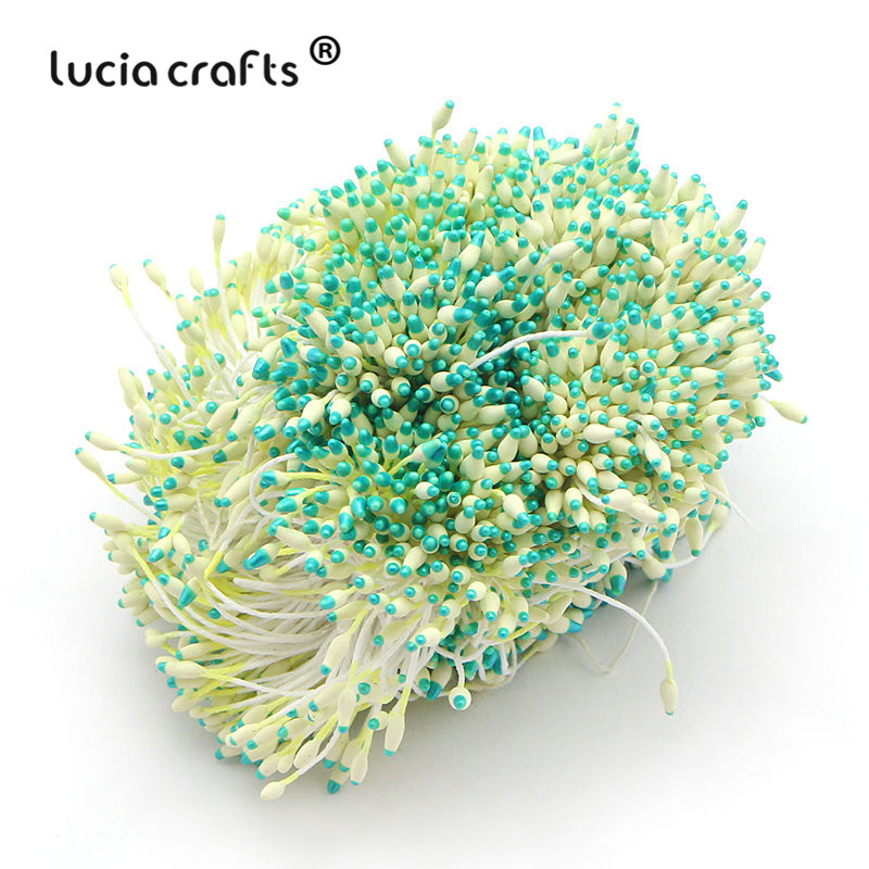 Lucia crafts 288 buc/lot stămine de flori 6 mm flori artificiale lucrate manual pentru decorarea casei de nuntă DIY D0501