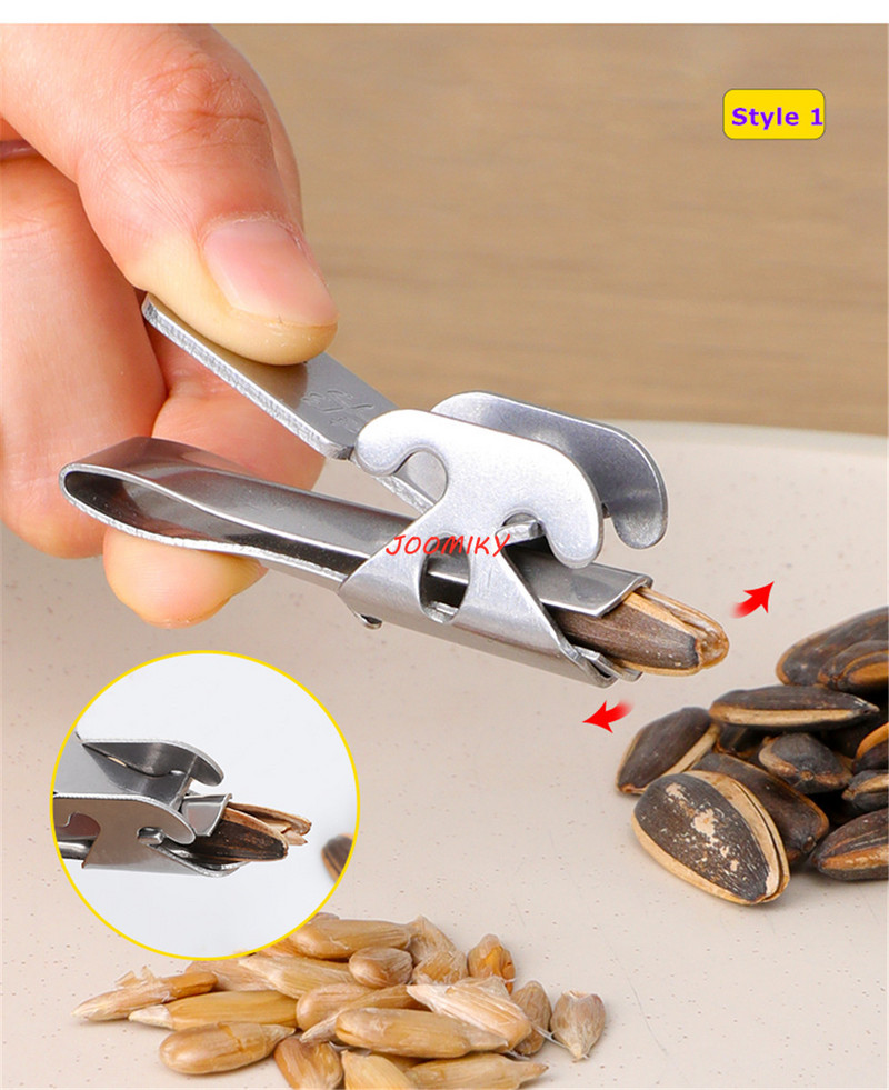 Wonderlife Shelleri pähklite avaja meloniseemne tang klamber Pistaatsiapähkli avaja päevalilleseemnete koorija kreeka pähkli männipuru köögitööriistad