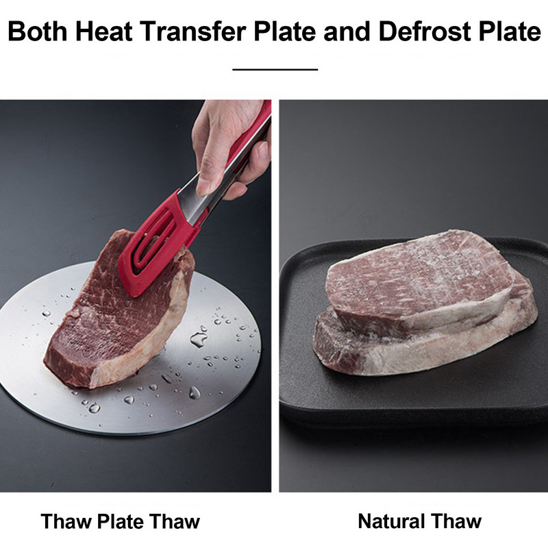 Nerūdijančio plieno indukcinės viryklės indukcinės adapterio plokštės su sulankstoma rankena Kavos pieno indai Indukcinė kaitlentė Šildomas gaminimas