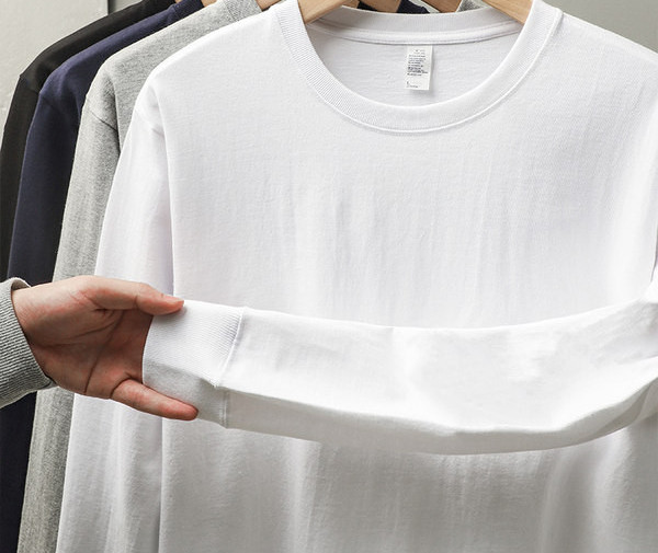 Uue mudeli O-kaelusega ja pikkade varrukatega meeste pluus