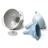 Σετ χωνίων 4 σε 1 Σουταράκι χωνιού Λάδι Νερό Μπαχαρικά Φιάλη κρασιού Φορητό PP Πλαστικό φίλτρο Εργαλεία κουζίνας