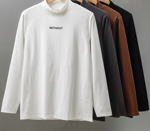 Bluză bărbătească actuală cu inscripție