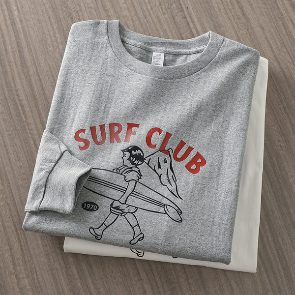 Bluză casual cu mânecă lungă cu imprimeu pentru bărbați