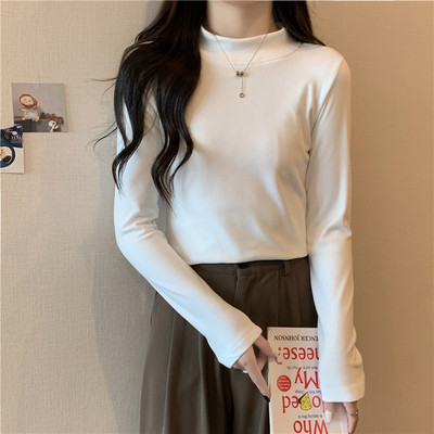 Bluză casual cu guler polo de damă