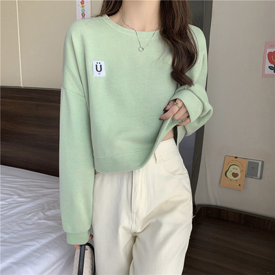 Bluză casual cu logo pentru femei