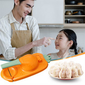 2-u-1 učinkovit aparat za okruglice Stroj za omotavanje Kalup za prešanje tijesta Kuhinjski pribor Dodatak za pečenje DIY Dumpling Skin Arti