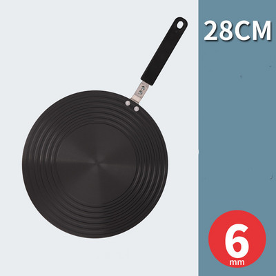 6 mm storio virtuvės atšildymo lenta, apsauganti nuo degimo virtuvės reikmenys krosnelės šilumos difuzorius dujinė viryklė šilumos laidumo plokštė su rankena