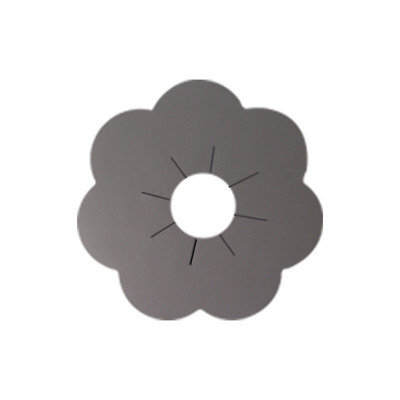 Dujinės viryklės apsauginis dangtelis Virtuvės apsaugos nuo aptaškymo ekranas kaitlentės degikliui Daugkartinis nepridegantis virtuvės priedai Programėlės