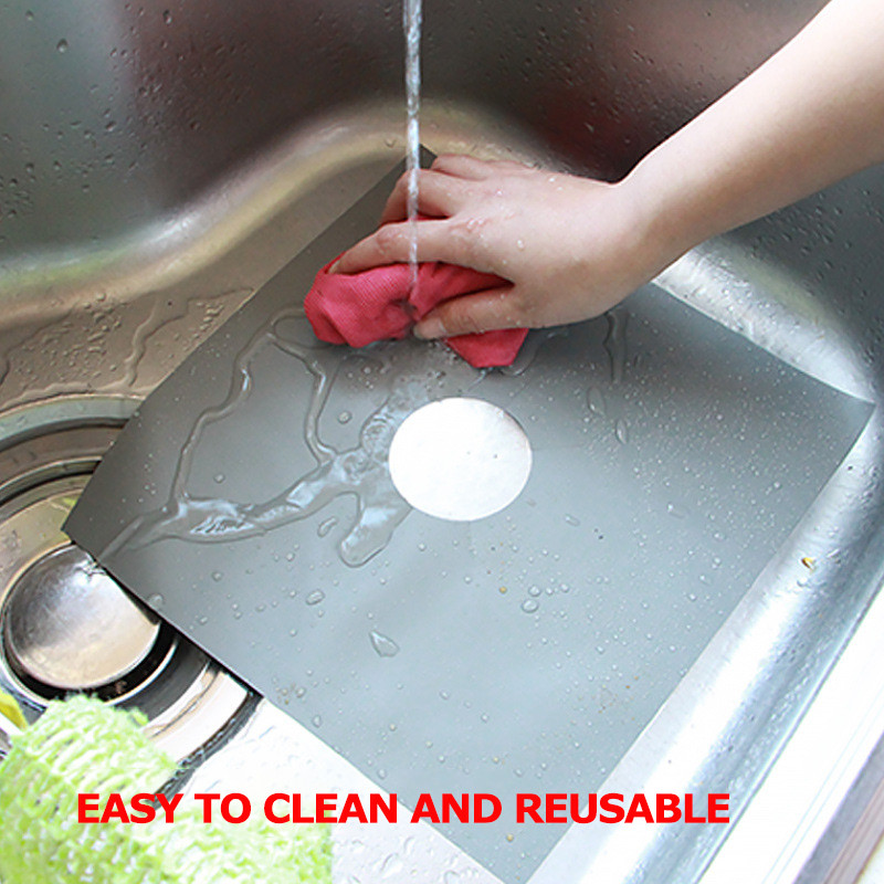 Dujinės viryklės apsauginis dangtelis Virtuvės apsaugos nuo aptaškymo ekranas kaitlentės degikliui Daugkartinis nepridegantis virtuvės priedai Programėlės