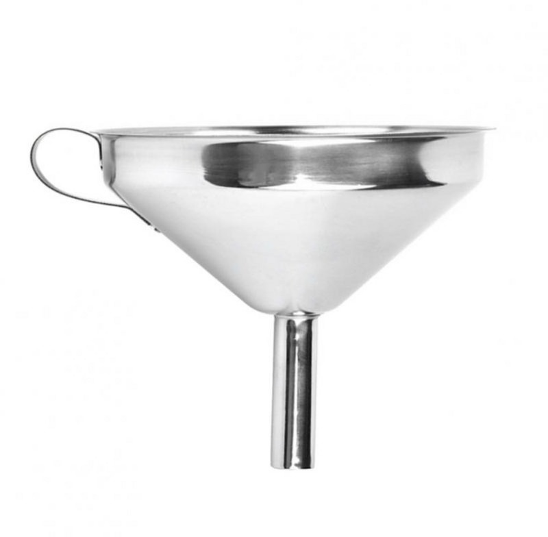 Roostevaba teras 11 cm 13 cm 15 cm Lehtrid laia suuga veiniõli meelehter Eemaldatav kurn Köögiveeliku vedelike filtritööriistad