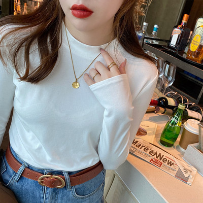 Bluza de dama de toamna cu maneca lunga - model curat