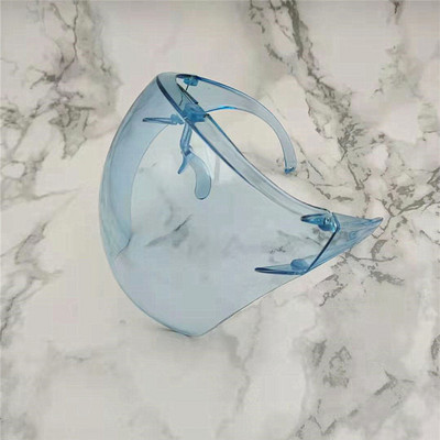 Fashion Clear viso veido skydelis, spalvotas/skaidrus skydas, skydelis nuo saulės, PC Anti-Oil Anti-Fog rėmelis apsauginių akinių skydas vaikams