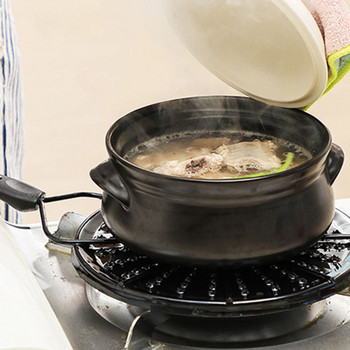 Πλάκα αγωγιμότητας θερμότητας μαγειρέματος Διαχύτης θερμότητας εστιών μαγειρέματος με δαχτυλίδι μαγειρέματος για κουζίνες εστιών Προστατευτικό
