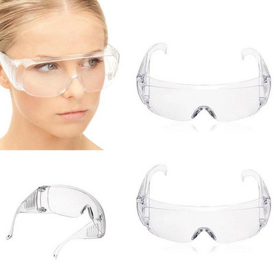 Noi ochelari de protecție transparenti cu aerisire Ochelari de protecție pentru protecția ochilor Transport pentru laborator de ceață și livrare anti-rapidă gratuită K2G7