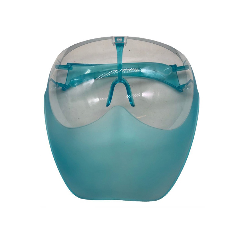 Adult Eye Shield Visor Wrap Shield Suaugusiųjų akiniai nuo saulės Half Face Shield Guard Protector Veido kaukė nuo purslų