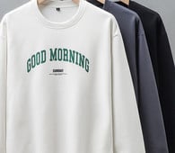 Meeste pluus kolmes värvitoonis kirjaga