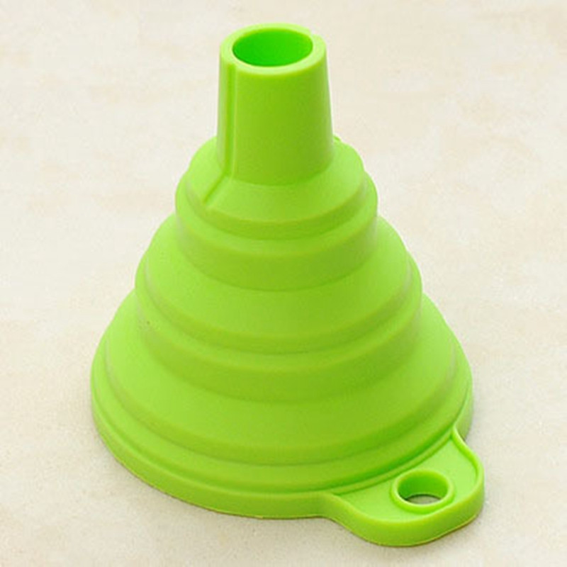 Sulankstomas piltuvas Silikoniniai sulankstomi nešiojamieji piltuvėliai kuro bakui Alaus aliejus Virtuvės priedai Įrankiai Nemokamas prekių pristatymas