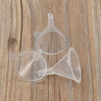 10 τμχ Μικρό πλαστικό για Μίνι χωνιά υγρού λαδιού για μπουκάλι διαχυτήρα αρωμάτων