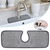 Covoraș absorbant pentru robinet Bucătărie Chiuvetă Covoraș pentru stropire Covoraș pentru stropire pentru robinet Captor pentru stropire lavabil Protector pentru spălare Protector împotriva picurarii
