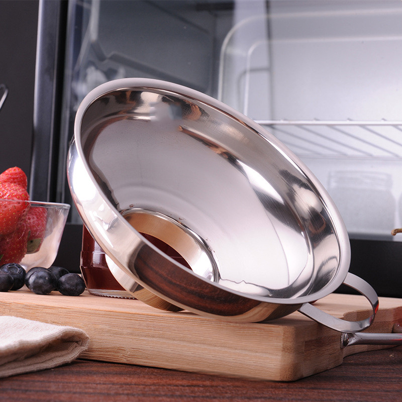 1 tk roostevabast terasest laia suuga lehter konserveerimispunker Filter Toidu marineeritud kurgid moosilehter Köögividinad Toiduvalmistamisvahendid Kvaliteetsed