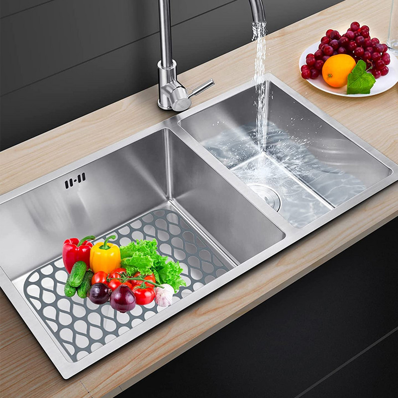 Silikoninės kriauklės apsauginės virtuvės silikoninės kriauklės kilimėlis.