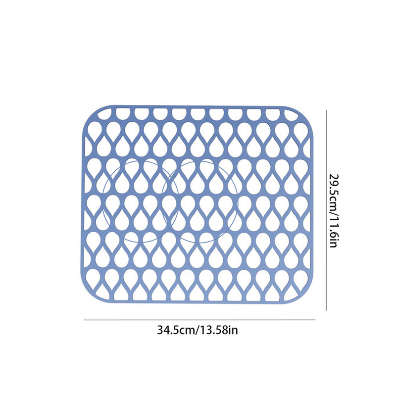 Silikoninės kriauklės apsauginės virtuvės silikoninės kriauklės kilimėlis.