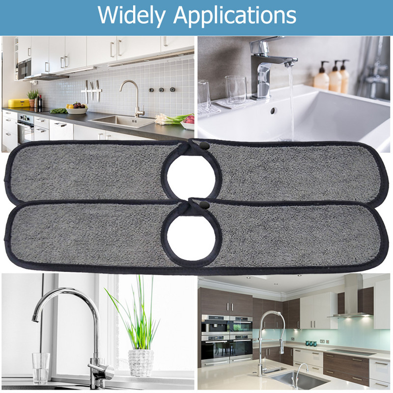 Virtuvinis maišytuvas sugeriantis kilimėlis kriaukle, apsaugantis nuo purslų, mikropluošto maišytuvo purslų gaudytojas, stalviršio apsauga virtuvės vonios kambariui