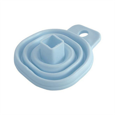 1 tk Mini silikoonist kokkupandavad lehtrid Köögis kaasaskantavad riputatavad majapidamistesti jaoturlehter Vedeliku jaotamise küpsetusvahendid 70%