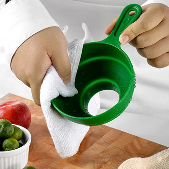PP Πλαστικό αναδιπλούμενο χωνί αναδιπλούμενο υγρό οικιακής χρήσης υπο-μίνι χωνί χωνί κουζίνας Gadget μαρμελάδα Μεγάλα χωνιά μπαχαρικών σε κονσέρβα