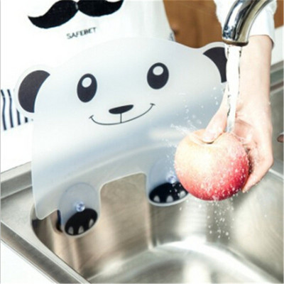 Cute Panda Water Splash Guard Baffle Board Hot Sale Sucker Water Baffle Plate νιπτήρας Διαφραγματικός νεροχύτης νιπτήρας Εργαλείο κουζίνας