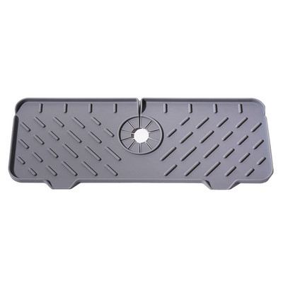 Tavă de picurare pentru robinet din silicon Covoraș pentru robinet din silicon Covoraș de scurgere pentru chiuvetă pentru robinet de bucătărie Baterie de baie splashbacks pentru chiuvetă