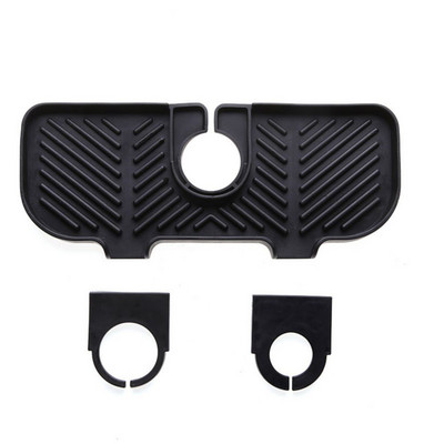 Νέα βρύση κουζίνας απορροφητικό ματ νιπτήρα Splash προστατευτικό πλενόμενο νιπτήρα Splash Mat σιλικόνης Baucet Drip Catcher Baucet Dish Drying Mat