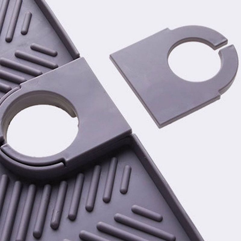 Νέα βρύση κουζίνας απορροφητικό ματ νιπτήρα Splash προστατευτικό πλενόμενο νιπτήρα Splash Mat σιλικόνης Baucet Drip Catcher Baucet Dish Drying Mat