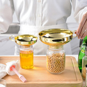 Laia suuga lehter Mini parfüümilehter roostevabast terasest toiduõlifilter Köögitarvikute lehter pudelite purkide täitmiseks