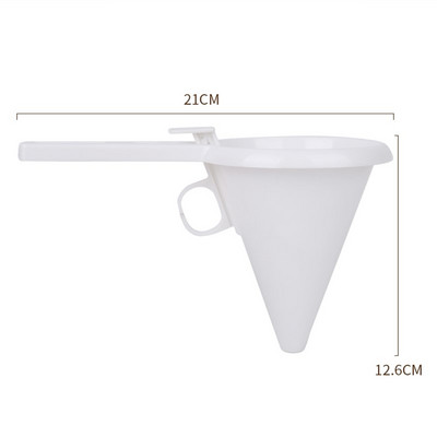 NAUJAS mados virtuvės Reguliuojamas glajus saldainių piltuvėlis tešlos formelės tešlos dozatorius Kremo piltuvėlis bandelių piltuvėlis kepimo įrankiai