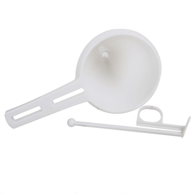 NAUJAS mados virtuvės Reguliuojamas glajus saldainių piltuvėlis tešlos formelės tešlos dozatorius Kremo piltuvėlis bandelių piltuvėlis kepimo įrankiai