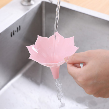 Lotus Funnels Подправки за зехтин Дозатор за течности Домакинска фуния за дозиране на течности Преносим разпределител Кухненски аксесоари