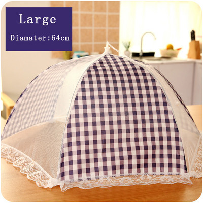 Sulankstomas stalo maisto užvalkalas Skėtis Skėčio stiliaus Apsauginis nuo uodų Virtuvė Maisto gaminimo Įrankiai Valgių užvalkalai Tinkliniai maisto dangčiai