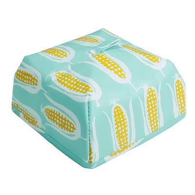 Sulankstomi maisto dangteliai Terminis maisto dangtelis nuo dulkių, išlaiko indus šiltas, izoliacija nuo uodų pikniko aliuminio folijos maisto dangtelis