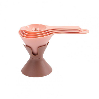 6 tk/komplekt Tugevad väikesed lehtrid, erineva suurusega Lihtne puhastada lehtrid, tahke toidu vedela veini köögilehtrid