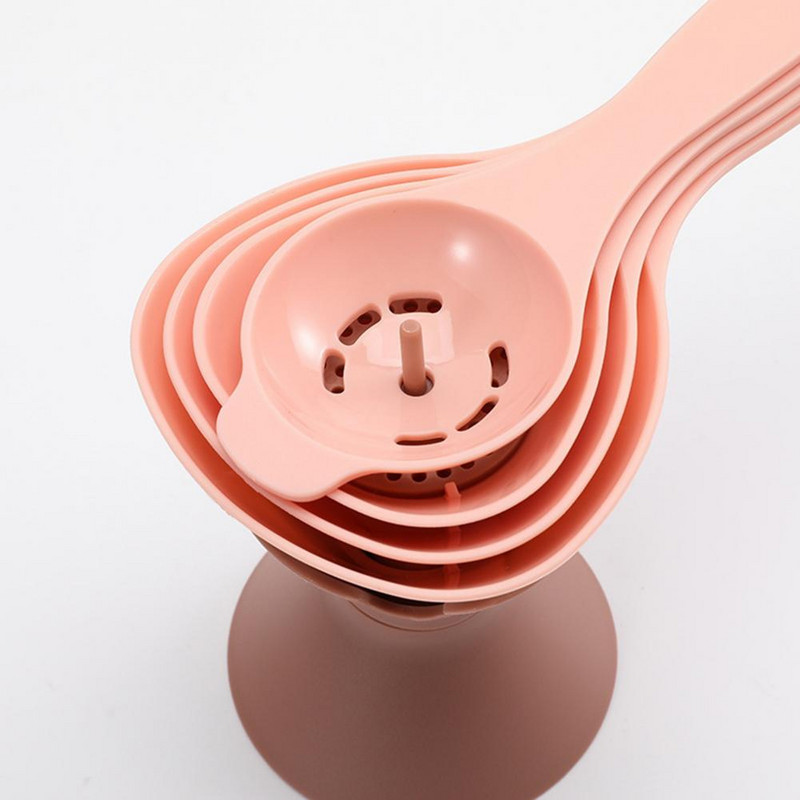 6 tk/komplekt Tugevad väikesed lehtrid, erineva suurusega Lihtne puhastada lehtrid, tahke toidu vedela veini köögilehtrid