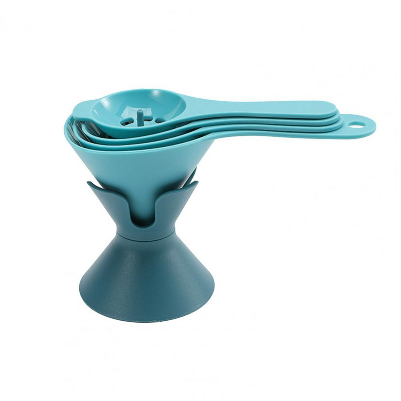 6 tk/komplekt Tugevad väikesed lehtrid, erineva suurusega Lihtne puhastada lehtrid, tahke toidu vedela veini köögilehtrid