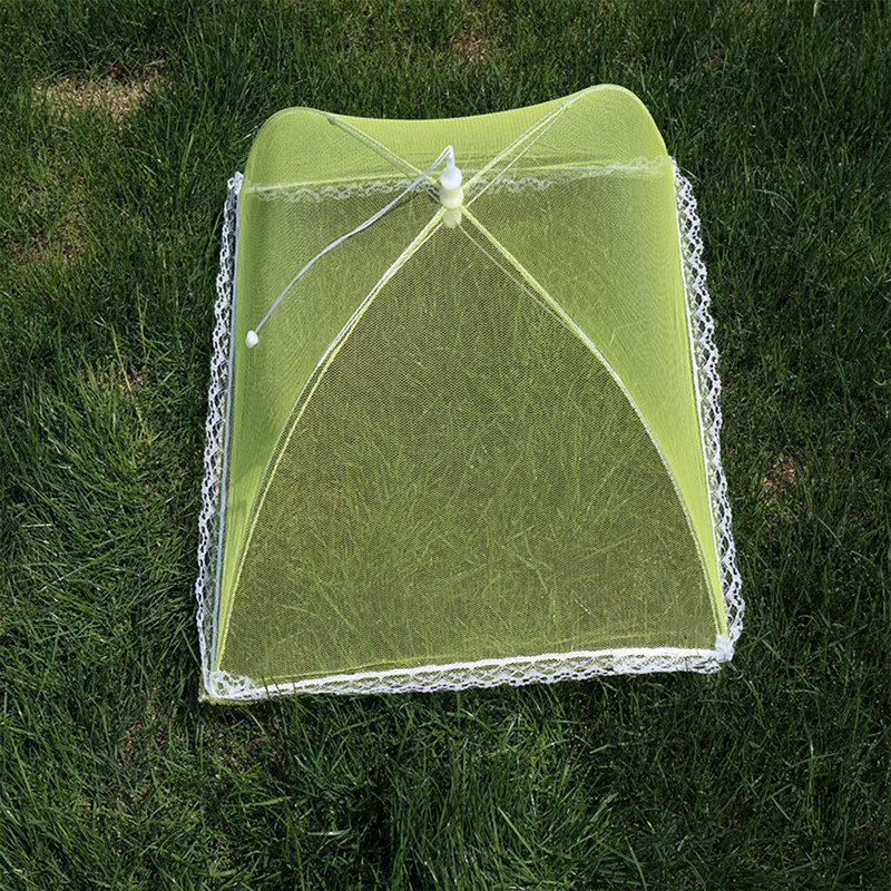 Tinkliniai maisto užvalkalai Stalo nuo uodų palapinė sulankstoma virtuvės kupolo tinklelis skėtis iškylai Apsaugoti indų užvalkalai Virtuvės priedai